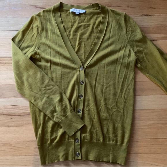 Loft Green Cardigan - Medium - Picture 3 of 7